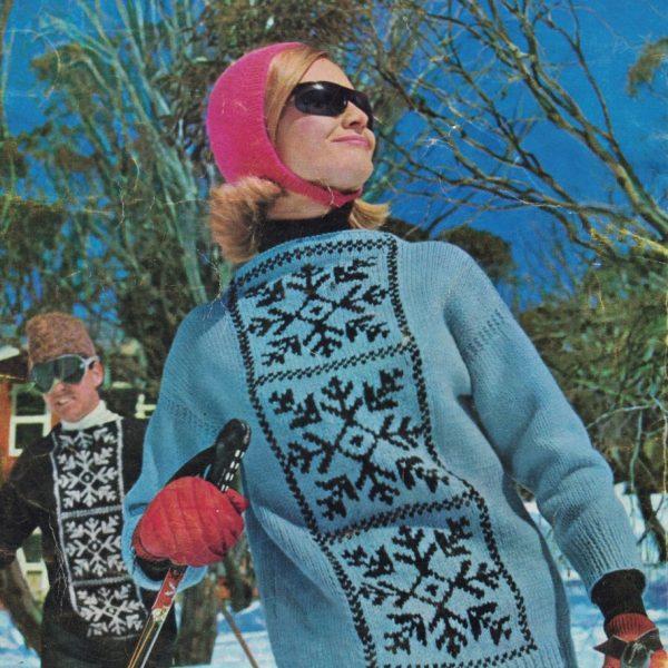 Vintage Coat Knitting Pattern Knitcraft