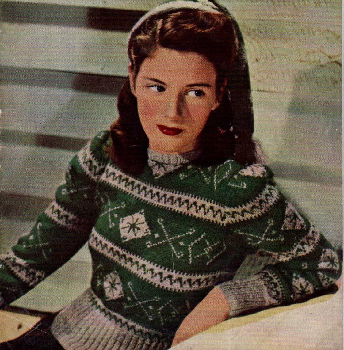 Fair Isle Jumper Knit Pattern KnitCraft