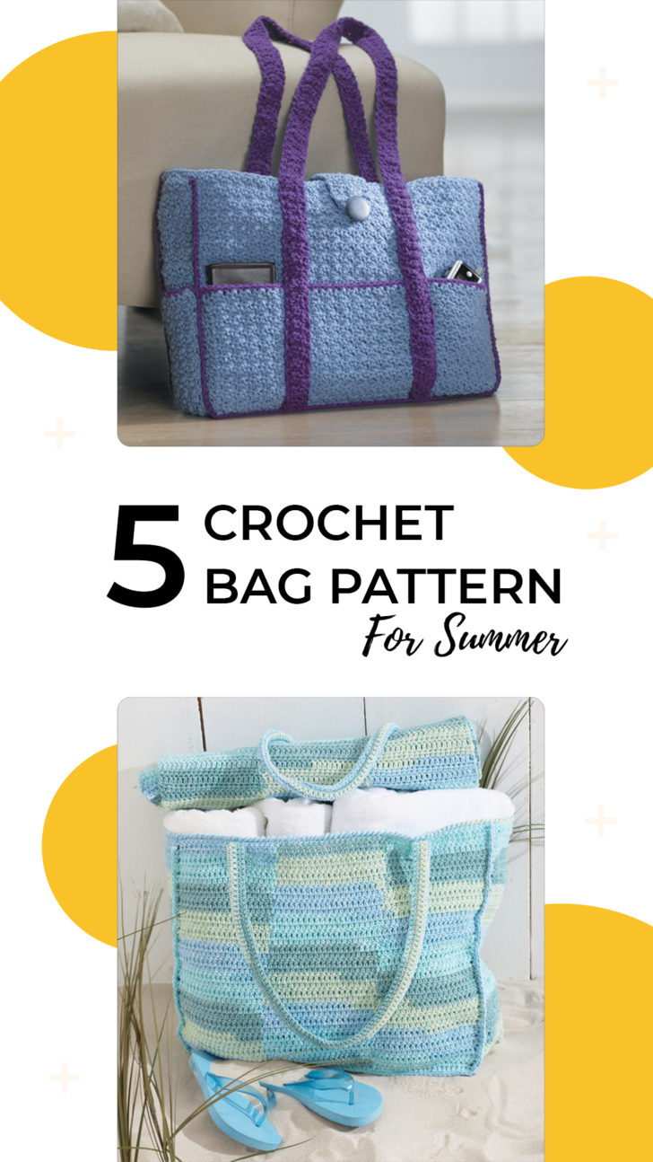 5 Crochet Bag Pattern For Summer - KnitCraft