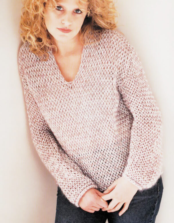 Cozy Sweater Knit Pattern - KnitCraft