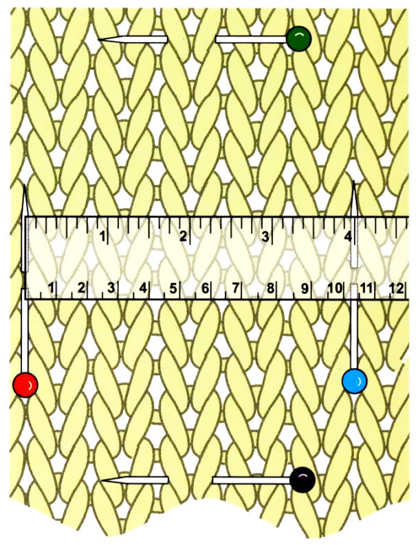 How to Measure Knit Gauge KnitCraft