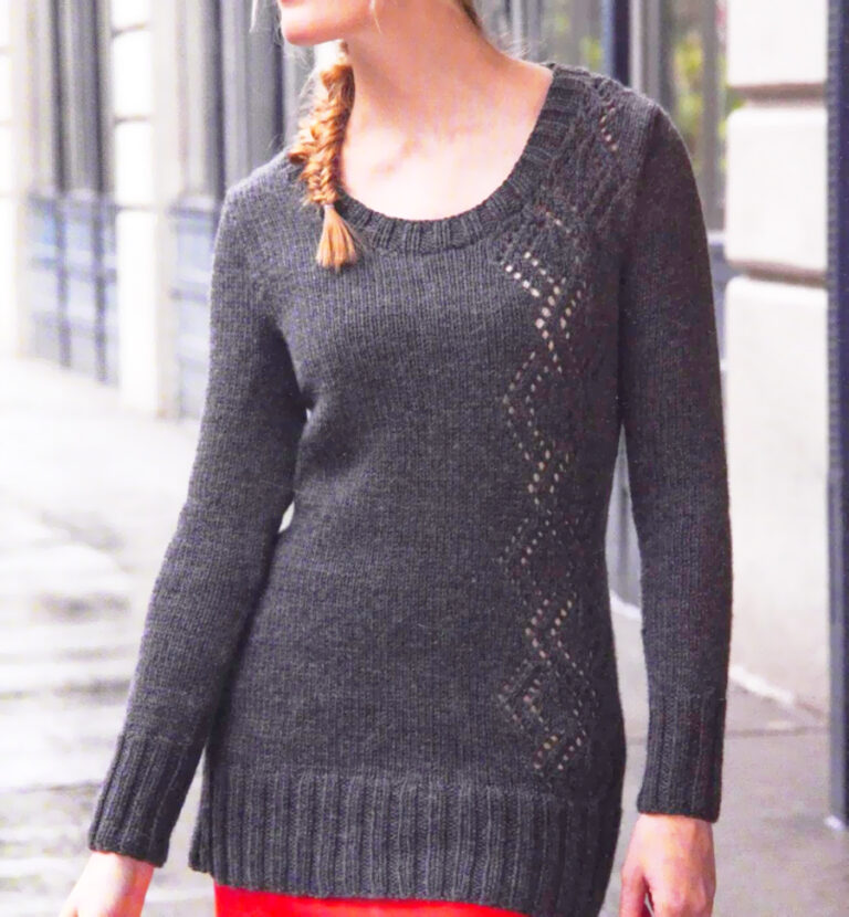 Skyline Tunic Knit Pattern - KnitCraft