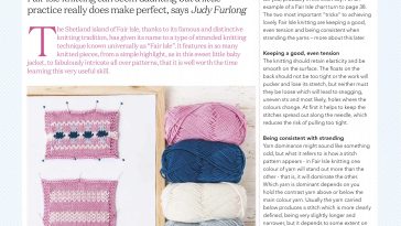 How to Make Fair Isle Knit Pattern